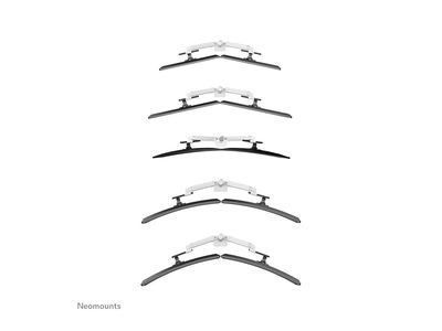 Neomounts NEXT One DS65S-950WH2 mounting kit - full-motion - for 2 LCD displays - white_4