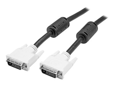 StarTech.com DVI-D Dual Link Kabel 3m (Stecker/Stecker) - DVI 24+1 Pin Monitorkabel Dual Link - DVI Anschlusskabel mit Ferritkernen - DVI-Kabel - 3 m_thumb