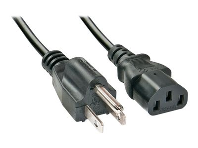 Lindy - power cable - NEMA 5-15P to power IEC 60320 C13 - 2 m_thumb