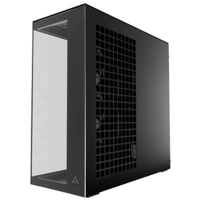 ARCTIC Gehäuse Xtender Black Clear - Midi - Schwarz_2