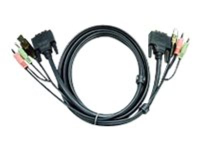 ATEN 2L-7D02UD - Video- / USB- / Audio-Kabel - 1.8 m_thumb