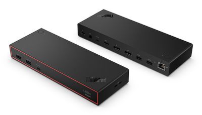 Lenovo ThinkPad USB4 Smart Dock 5500 with 135W Adapter Kabelgebunden Schwarz_3