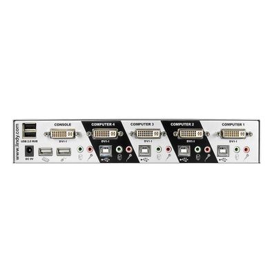 Lindy 39337 Tastatur/Video/Maus (KVM)-Switch Silber_2