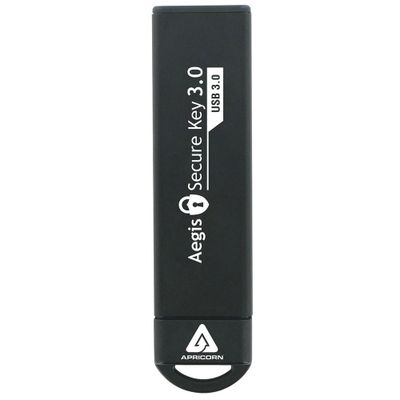 Apricorn Aegis Secure Key 3.0 USB-Stick 60 GB USB Typ-A 3.2 Gen 1 (3.1 Gen 1) Schwarz_3