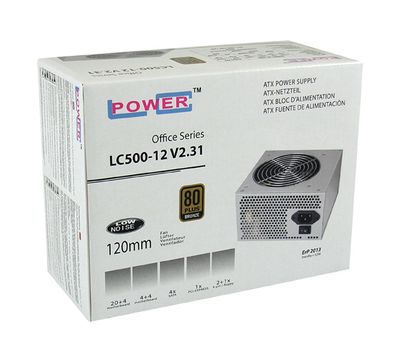 LC Power power supply Office Series LC500-12 V2.31 - 80 PLUS Bronze - 400 W_2