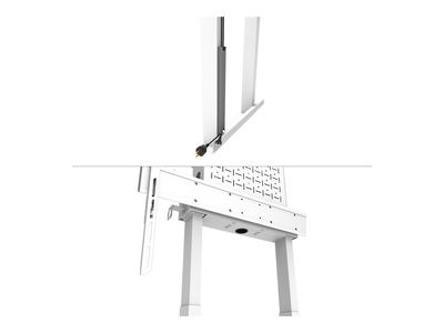 Neomounts WL55-875WH1 mounting kit - motorized - for flat panel - white_6
