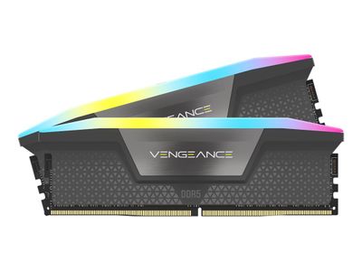 CORSAIR Vengeance RGB - DDR5 - Kit - 64 GB: 2 x 32 GB - DIMM 288-PIN / PC5-48000 - ungepuffert_thumb