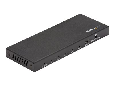 StarTech.com HDMI Splitter - 4-Port - 4K 60Hz - HDMI Splitter 1 In 4 Out - 4 Way HDMI Splitter - HDMI Port Splitter (ST124HD202) - video/audio splitter - 4 ports_3