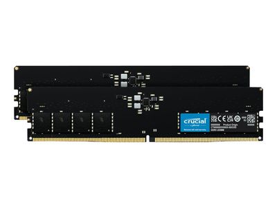 Crucial RAM - 64 GB (2 x 32 GB Kit) - DDR5 5600 DIMM CL46_thumb