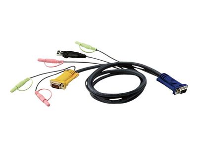 ATEN 2L-5305U - Tastatur- / Video- / Maus- / Audio-Kabel - 5 m_thumb