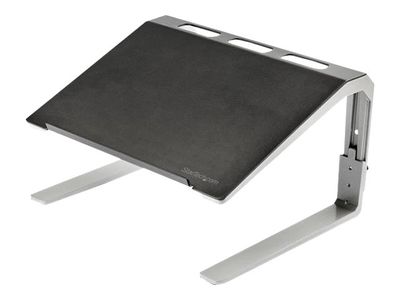 StarTech.com Adjustable Laptop Stand - Heavy Duty Steel & Aluminum - 3 Height Settings - Tilted - Ergonomic Laptop Riser for Desk (LTSTND) notebook stand_2