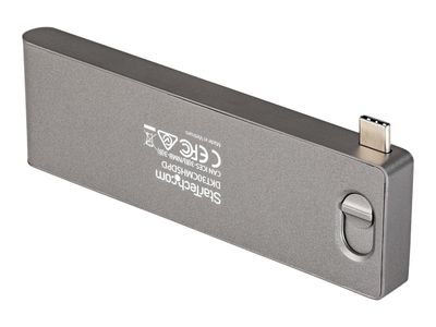 StarTech.com USB-C Multiport Adapter für MacBook Pro/Air - USB-C auf 4K HDMI, 100W Power Delivery Pass-through, SD/MicroSD, 2 Port USB 3.0 Hub - Portable USB-C Mini Dock (DKT30CMHSDPD) - Dockingstation - USB-C / Thunderbolt 3 - HDMI_6