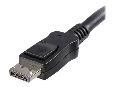 StarTech.com DisplayPort Kabel mit Verriegelung 7m (Stecker/Stecker) - dp (20 Pin) Kabel Schwarz - DisplayPort Audio- / Videokabel - DisplayPort-Kabel - 7 m_6