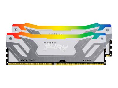 Kingston FURY Renegade RGB - DDR5 - kit - 48 GB: 2 x 24 GB - DIMM 288-pin / PC5-70400 - CUDIMM_thumb