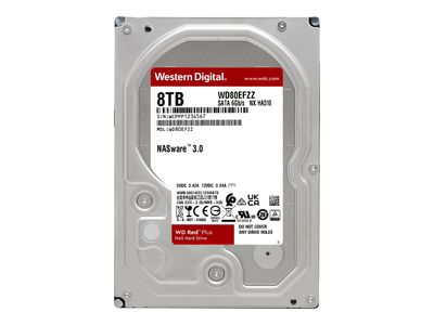 WD Red Plus WD80EFZZ - hard drive - 8 TB - SATA 6Gb/s_2