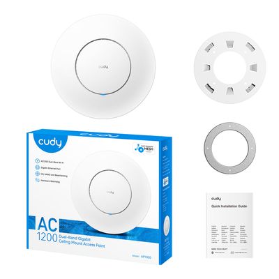 Cudy wifi Access Point AC1300 - 2.4 / 5 GHz_2