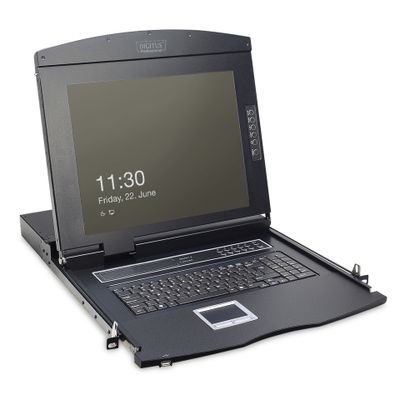 KVM Konsole 17" Digitus 8-Port CAT5 ES black_thumb