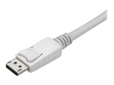 StarTech.com 3m USB-C auf DisplayPort Kabel - 4K 60Hz - Thunderbolt 3 kompatibel - USB Typ C Kabel - Weiß - CDP2DPMM3MW - externer Videoadapter - STM32F072CBU6 - weiß_7