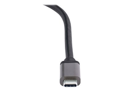 StarTech.com 2-Port USB-C MST Hub, USB Type-C to 2x DisplayPort Multi-Monitor Adapter for Laptop, Dual-DP up to 4K 60Hz w/ DP 1.4 Alt Mode & DSC, HDR, 1ft (30cm) Cable, USB Bus-Powered - Multi-Stream Transport Hub (MST14CD122DP) - Video-/Audio-Splitter -_7