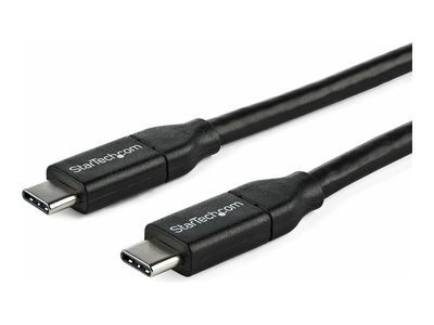 StarTech.com USB C To USB C Cable - 3 ft / 1m - USB-IF Certified - 5A PD - USB 2.0 - USB Type C Charging Cable - USB C Fast Charge Cable (USB2C5C1M) - USB-C cable - 1 m_3