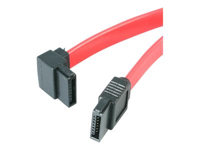 StarTech.com 18in SATA to Left Angle SATA Serial ATA Cable - F/F (SATA18LA1) - SATA cable - 46 cm_1