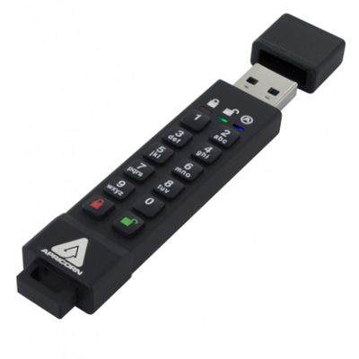 Apricorn 32GB Aegis Secure Key 3z USB flash drive USB Type-A 3.2 Gen 1 (3.1 Gen 1) Black_thumb