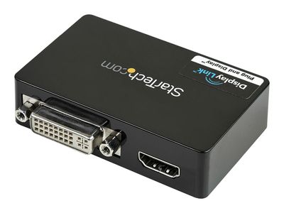 StarTech.com USB 3.0 auf HDMI / DVI Video Adapter - Externe Dual Multi Monitor Grafikkarte - 1920x1200 - externer Videoadapter - DisplayLink DL-3900 - 1 GB - Schwarz_5