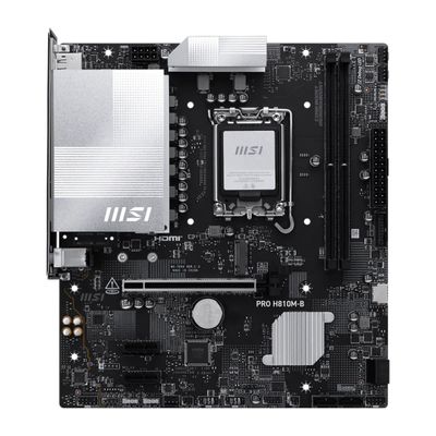 MSI Mainboard PRO H810M-B - Micro ATX - Socket LGA1851 - Intel H810_2