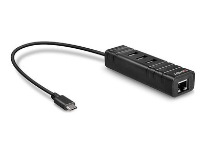 Adap Lindy USB 3.2 Hub & LAN_thumb