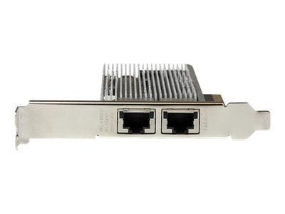 StarTech.com 2-Port 10Gb PCIe NIC with Native Link Aggregation - 10Gbase-t Ethernet Card - 100/1000/10000 Mbps LAN Card (ST20000SPEXI) - network adapter - PCIe 2.0 x8 - 10Gb Ethernet x 2_5