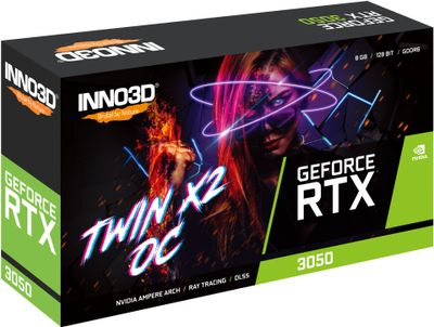 INNO3D GeForce RTX 3050 Twin X2 OC NVIDIA 8 GB GDDR6_2