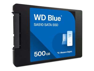 WD Hard Drive Blue SA510 - 500 GB - 2.5" - SATA 6 GB/s_2