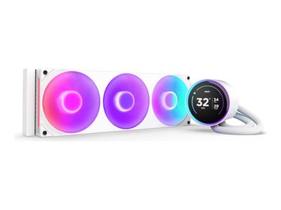 NZXT Kraken Elite 360 RGB - processor liquid cooling system - with LCD display_thumb
