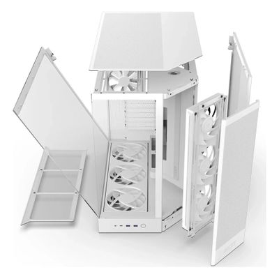 Case NZXT H9 Flow RGB+ (2025) All White_5