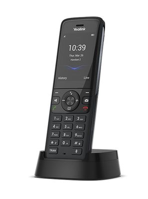 Yealink W78H DECT-Telefon Anrufer-Identifikation Schwarz_thumb
