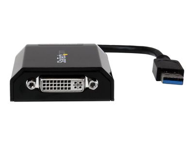 StarTech.com USB 3.0 to DVI / VGA Adapter - 2048x1152 - External Video & Graphics Card - Dual Monitor Display Adapter Cable - Supports Mac & Windows (USB32DVIPRO) - USB / DVI adapter - USB Type A to DVI-I - 15.2 cm_3