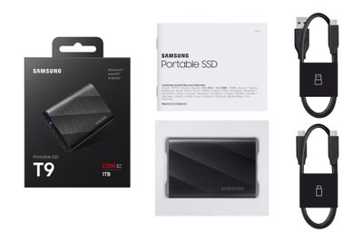 Samsung External hard drive T9 MU-PG1T0B - 1 TB - USB 3.2 Gen 2x2 - black_16