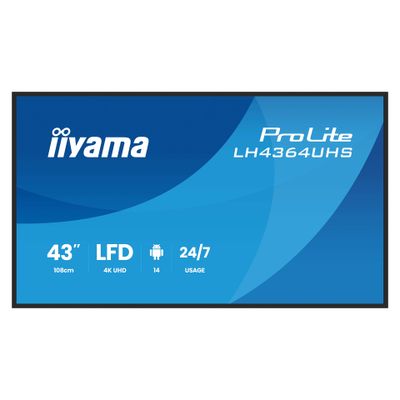 iiyama LED-Display ProLite LH4364UHS-B1AG - 109 cm (43") - 3840 x 2160 4K_thumb