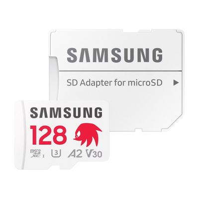 Samsung PRO Plus MB-MD128SA - Sonic the Hedgehog - flash memory card - 128 GB - microSDXC UHS-I_thumb