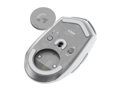 Logitech G G309 - mouse - gaming - 2.4 GHz, Bluetooth - white_6
