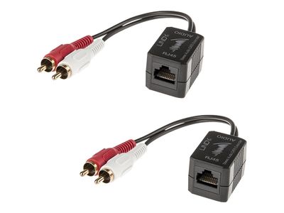 Adap Lindy Cat6 Stereo Audio Extender 100m_2