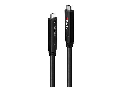 Cable Lindy USB 3.2 Gen.2 and DP 1.4 Hybrid 10m_thumb