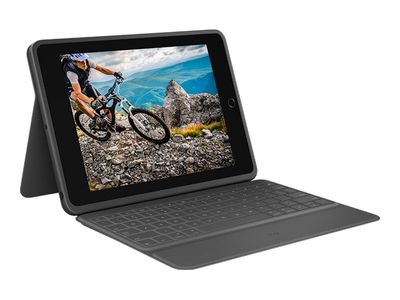 Logitech Rugged keyboard and folio case for Apple 10.2-inch iPad (7th generation, 8th generation) - Black_3