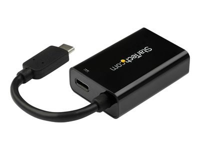 StarTech.com USB C to VGA Adapter with 60W Power Delivery Pass-Through - 1080p USB Type-C to VGA Video Converter w/ Charging - Black - external video adapter_2