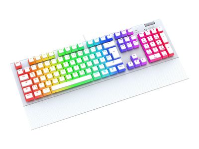 SPC Gear Tastatur GK650K Omnis Pudding Edition - Weiß_6