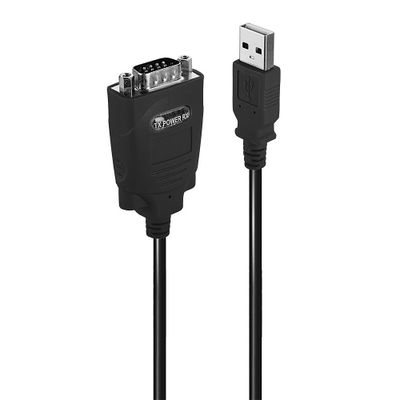 Lindy 42845 Serien-Kabel Schwarz 1 m_thumb