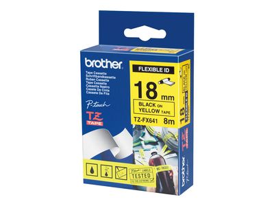 Brother TZeFX641 - flexible tape - 1 roll(s) - Roll (1.8 cm x 8 m)_1