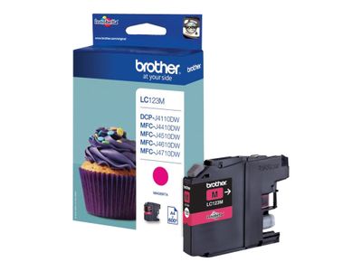 Brother LC123M - High Yield - magenta - original - ink cartridge_2
