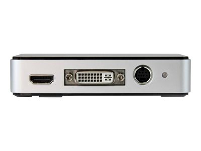 StarTech.com USB 3.0 HDMI Video Aufnahmegerät - External Capture Card - USB 3.0 Video Grabber - HDMI/DVI/VGA/Component HD PVR Video Capture 1080p @ 60fps (USB3HDCAP) - Videoaufnahmeadapter - USB 3.0_2