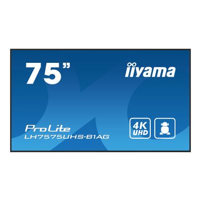 iiyama LED-Display ProLite LH7575UHS-B1AG - 189.3 cm (75") - 3840 x 2160 4K_thumb